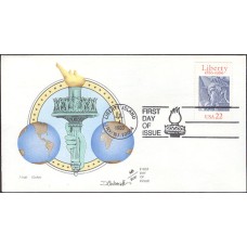 #2224 Statue of Liberty Nordic FDC