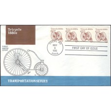 #2126 Tricycle 1880s Nussenbaum FDC