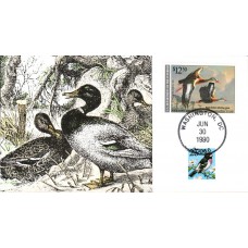 #RW57 Black Bellied Whistling Duck Old John's FDC