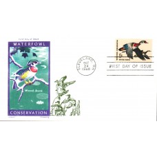 #1362 Waterfowl Conservation Overseas Mailer FDC