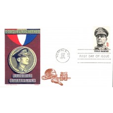 #1424 Douglas MacArthur Overseas Mailer FDC