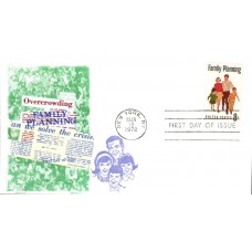 #1455 Family Planning Overseas Mailer FDC