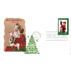 #1472 Santa Claus Overseas Mailer FDC