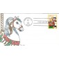#2391 Carousel Horse Pam FDC