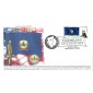 #4325 FOON: Vermont State Flag Panda FDC 