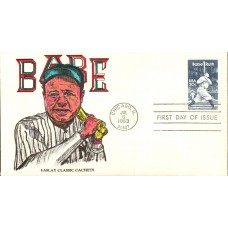 #2046 Babe Ruth Paslay FDC