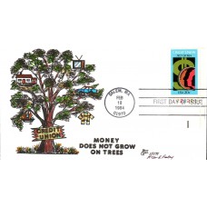 #2075 Credit Union Plate Paslay FDC