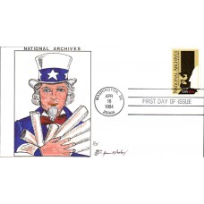 #2081 National Archives Paslay FDC