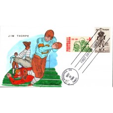 #2089 Jim Thorpe Combo Paslay FDC