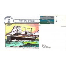 #2091 St. Lawrence Seaway Plate Paslay FDC