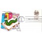 #2106 Nation of Readers Plate Paslay FDC