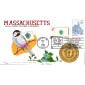 #2341 Massachusetts Statehood Combo Paslay FDC