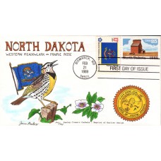 #2403 North Dakota Statehood Combo Paslay FDC