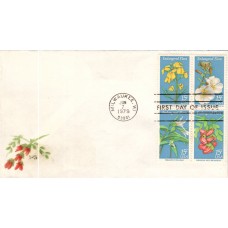 #1783-86 Endangered Flowers Peltin FDC