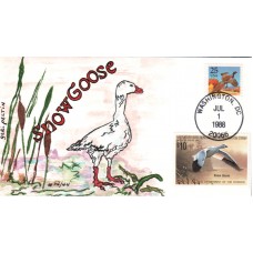 #RW55 Snow Goose Peltin FDC
