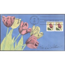 #2519 F - Tulip Peterman FDC
