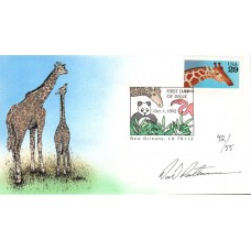 #2705 Giraffe Peterman FDC