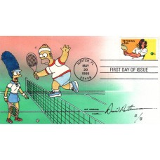 #2964 Tennis Peterman FDC