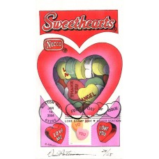 #3833 Love - Candy Hearts Peterman FDC