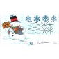 #4101-04 Holiday Snowflakes Peterman FDC