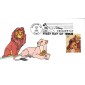 #3867 Disney - Mufasa and Simba PMW FDC