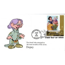 #3915 Snow White and Dopey PMW FDC