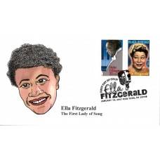 #4120 Ella Fitzgerald Combo PMW FDC