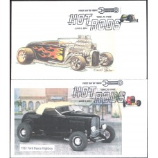 #4908-09 Hot Rods PMW FDC Set