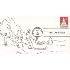 #2516 Christmas Tree Pohl FDC