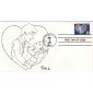 #2535 Love - Earth Pohl FDC