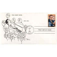#2550 Cole Porter Pohl FDC