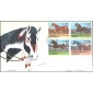 #2155-58 American Horses Poormon FDC