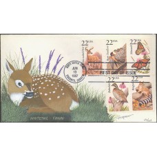 #2286//2317 White-tailed Deer Poormon FDC