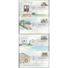 #1928-31 American Architecture Powell FDC Set