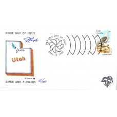#1996 Utah Birds - Flowers Pugh FDC