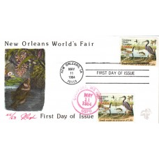 #2086 Louisiana World Expo Pugh FDC
