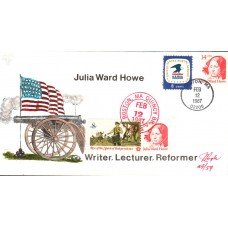 #2176 Julia Ward Howe Pugh FDC