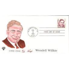 #2192 Wendell Willkie Pugh FDC