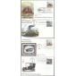 #2434-37 Traditional Mail Pugh FDC Set