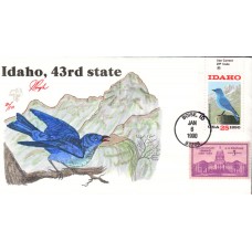 #2439 Idaho Statehood Combo Zip Pugh FDC