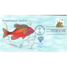 #2481 Pumpkinseed Sunfish Pugh FDC