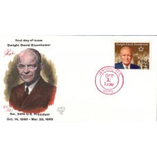 #2513 Dwight D. Eisenhower Pugh FDC