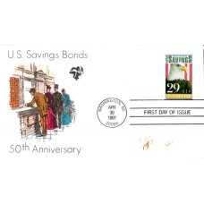 #2534 US Savings Bonds Pugh FDC