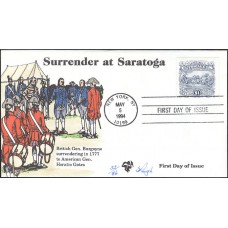 #2590 Surrender at Saratoga Pugh FDC
