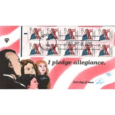 #2593 Pledge of Allegiance Pugh FDC