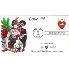 #2814C Love - Dove Pugh FDC