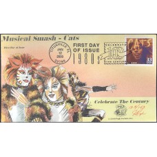 #3190b Musical CATS Pugh FDC