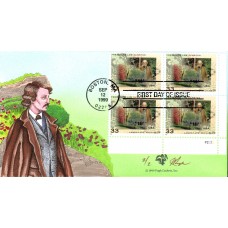 #3338 Frederick Law Olmsted Plate Pugh FDC