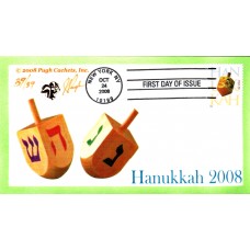 #4372 Hanukkah - Dreidel Pugh FDC