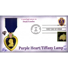 #4390 Purple Heart Pugh FDC